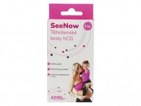 ADIEL SeeNow těhotenské testy hCG, 5 ks
